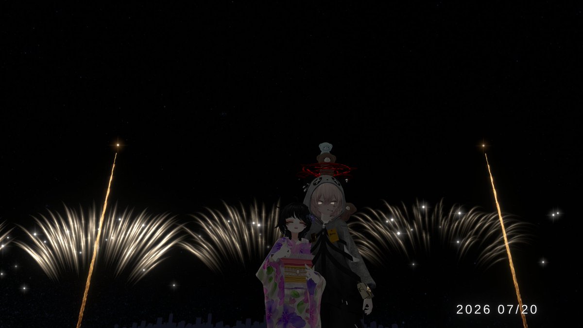 k3poooooom's tweet photo. 花火みたよ～～～～🎆 https://t.co/8zVYEXZ23m