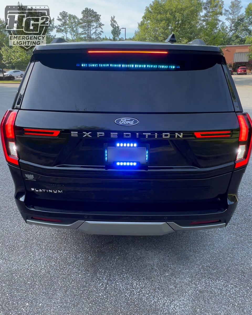 HG2Lighting's tweet photo. Redefining the Platinum Package.💙🚔
2026 Ford Expedition
#ford #PoliceLights #policevehicle #BackTheBlue #hg2emergencylighting #copscars #policecars #emergencyvehicles #safetyontheroad #moveoverlaw #usamade #madeinusa #usamanufacture #bluelivesmatter #policepackage https://t.co/kniJJzKOXm