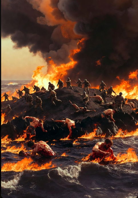 thomas70116's tweet photo. If #America attempts to take over Iran's #KhargIsland (largest petroleum field on #Earth) THOUSANDS of @USA soldiers will be BOILED-ALIVE in oil by defenders of the #PersianEmpire, forcing upon the world the "eye-for-eye" retribution invented by @Israel's #GodDamned-#ZionistJews: https://t.co/GgxMeSU8xM
