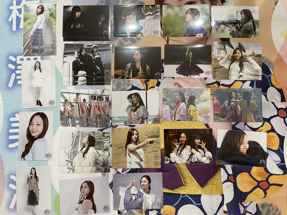 3seDt's tweet photo. 乃木坂46 トレ 生写真 梅澤美波 卒業記念
60種

譲 画像1枚目
求 画像2枚目印がないところ

神宮3.4日目直トレor郵送トレ希望です

よろしくお願いします https://t.co/DkoFz3uY24