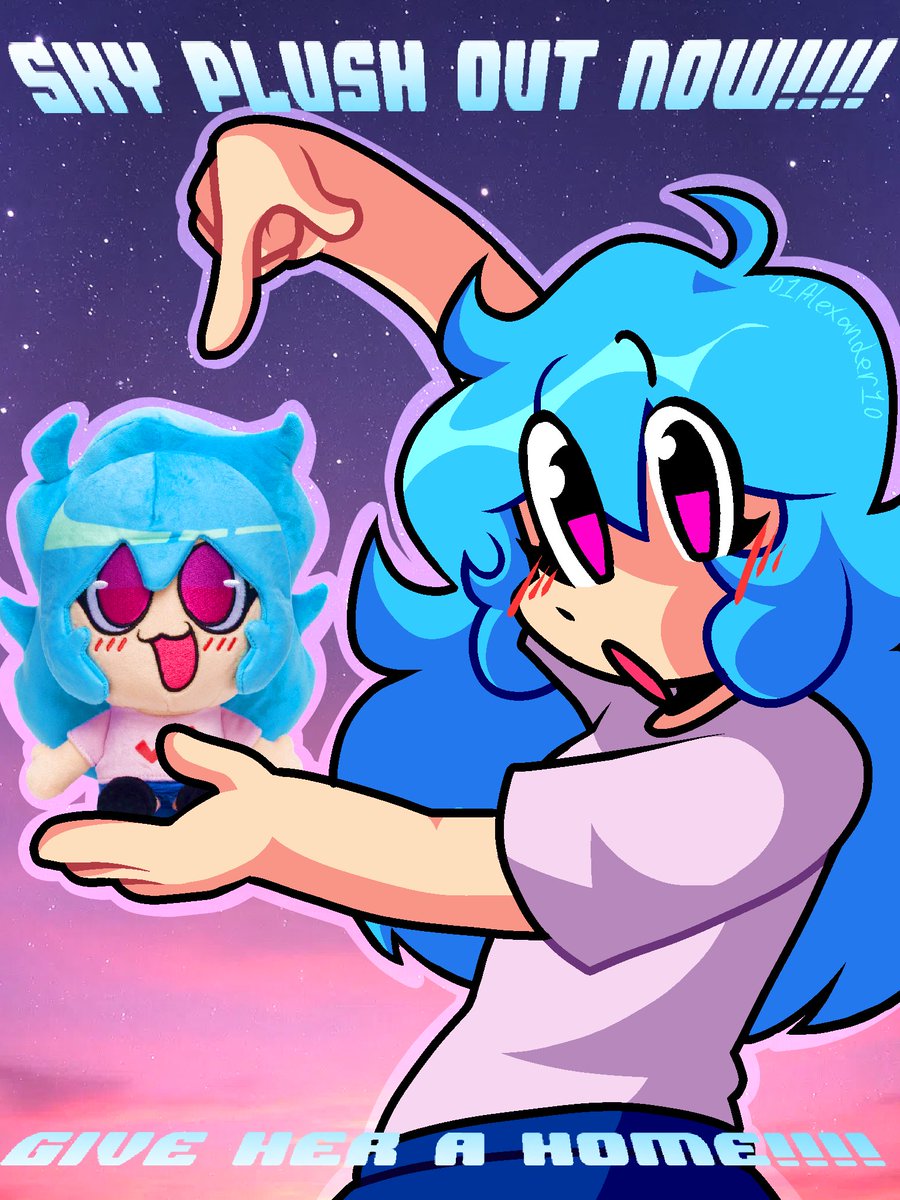 Alexander0110_'s tweet photo. I’m very late but YOU HAVE THE CHANCE TO GET A SKY IN YOUR HOUSE FOR THE NEXT 3 WEEKS!!! GET HER B4 SHES GONE FOREVER!!!!

I did the keyframes for this promo and storyboarded it. Tysm to @Ascenti4 and @paigeypaper for doing the in-betweens they both did so well https://t.co/7U7L5wmeHc