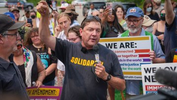 Judy201010's tweet photo. Former Maine Senate President Troy Jackson has all but locked down the Democratic nomination for Senate in Maine after building an overwhelming lead in delegates for next weekend's convention, prompting several of his competitors to drop out. https://t.co/enr5GeMy3b