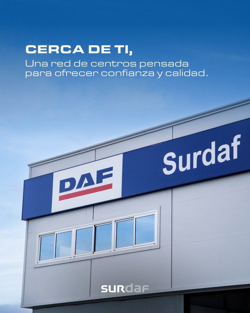 surdafVI's tweet photo. 📍Nuestros centros son el reflejo de nuestro compromiso con el transporte profesional.

Instalaciones modernas, un equipo altamente cualificado y un servicio orientado a mantener tu negocio siempre en movimiento. https://t.co/PvDNyr0Aom