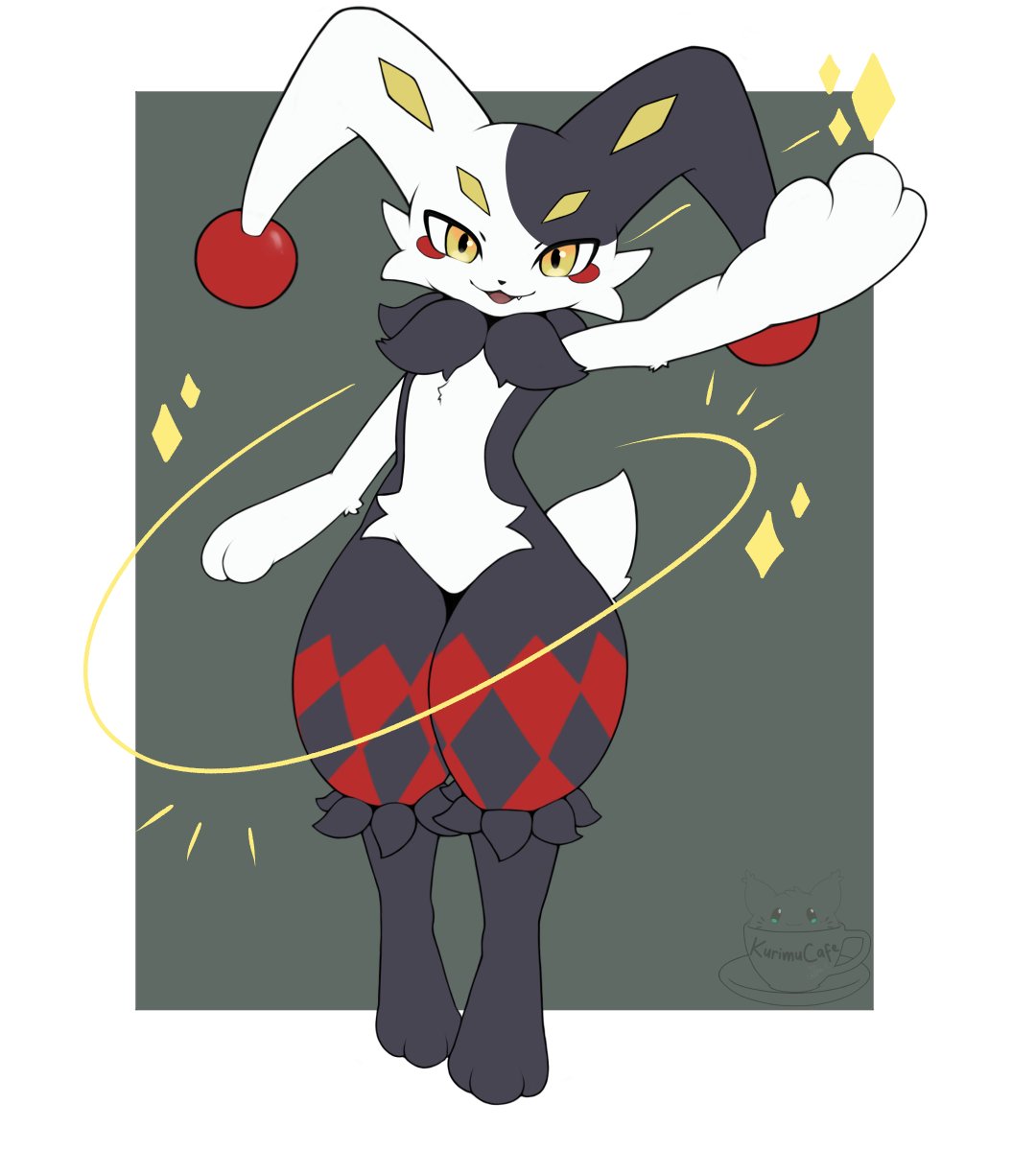 KurimuCafe's tweet photo. Dupin ❤️🖤 https://t.co/0TjRwZNlku