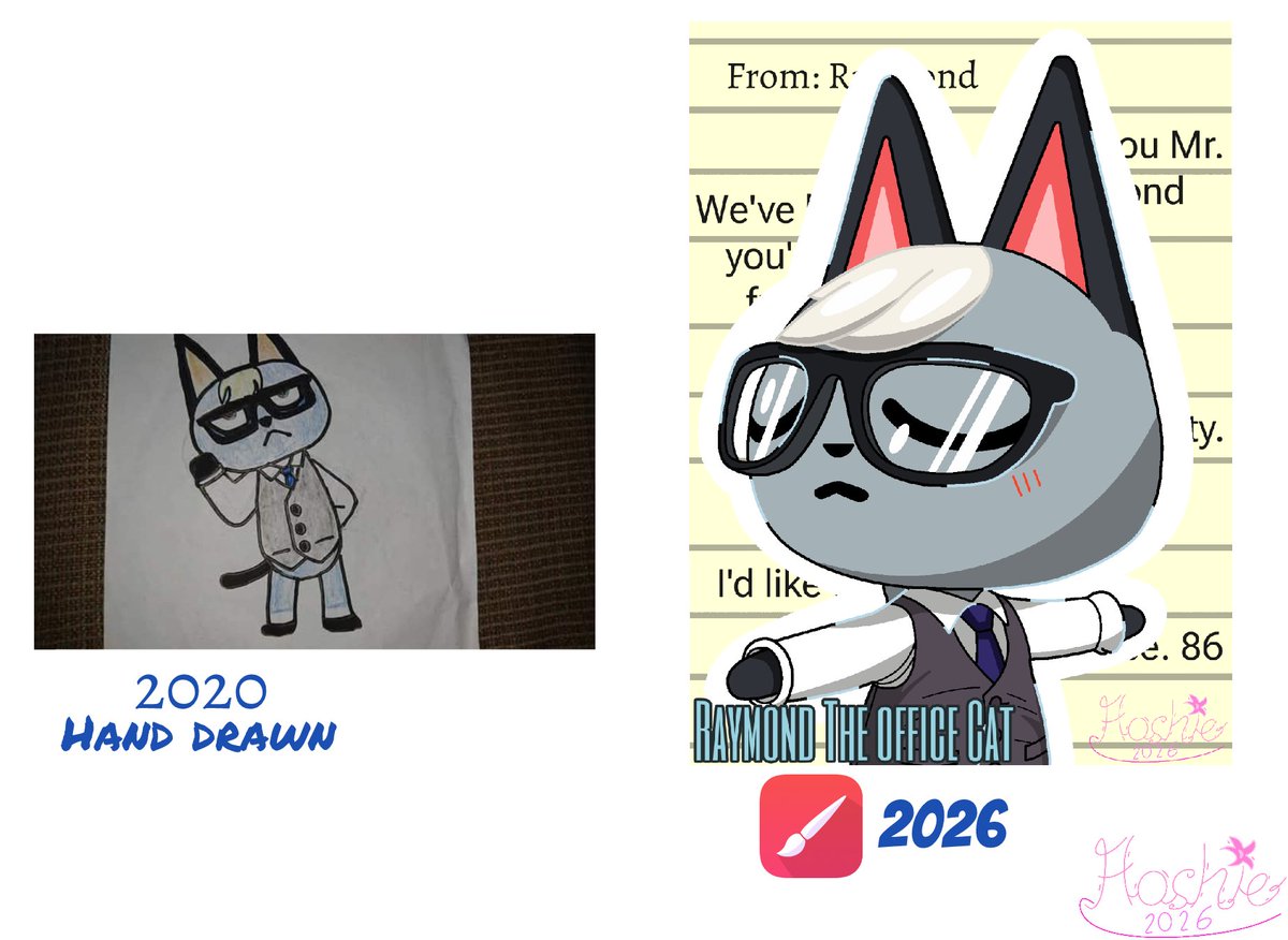 AaronTheVappy's tweet photo. Raymond from Animal Crossing [6th Anniversary Art]
🩵💙🩶

Hey everyone, here's another art for you today!

I drew him using a Pencil and Paper, now I drew him on Infinite Painter!

-Hoshiakaru 

Now own this character. It's owned by Nintendo.
#animalcrossing #acnh #raymond https://t.co/y8k2BhLHYV