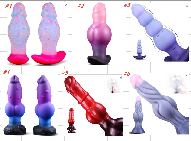 YutuSex's tweet photo. Pick your poison. 😈

1️⃣ 2️⃣ 3️⃣ 4️⃣ 5️⃣ 6️⃣ — six new toys, and we're giving them away.

💬 Drop the number you'd take home 🔁 RT + Follow to enter
Winners. [July 22nd]. Good luck 🔥 https://t.co/ppG4pGaGts