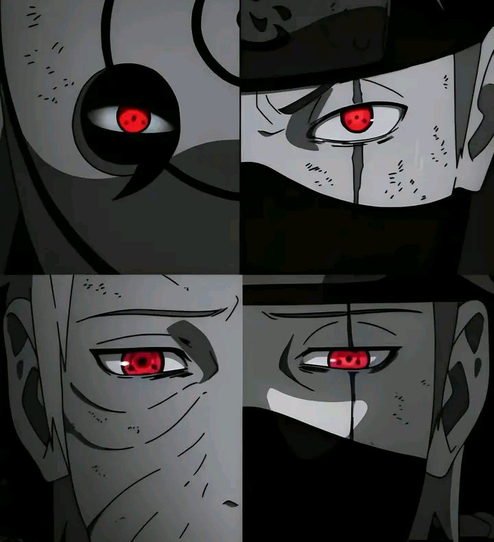 Aubameyang627's tweet photo. Four warriors. Four stories. One legendary legacy. 🔥 #Naruto #Sharingan #AnimeEdit https://t.co/njTQVj2apm