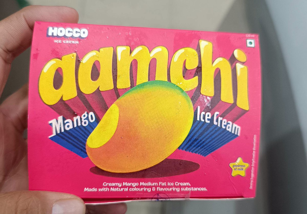 satinderBTN's tweet photo. Aamchi Mango Ice Cream.लेबल पर लिखा है INS 471 (Mono &amp; Diglycerides) INS 471 का स्रोत वनस्पति तेल भी हो सकता है और पशु वसा भी, क्या खाद्य उत्पादों पर ऐसे इमल्सीफायर का स्रोत (Vegetable/Animal) स्पष्ट रूप से लिखा जाना चाहिए
#Hocco #AamchiMango #IceCream #FoodLabel #INS471 https://t.co/C9addCyC22