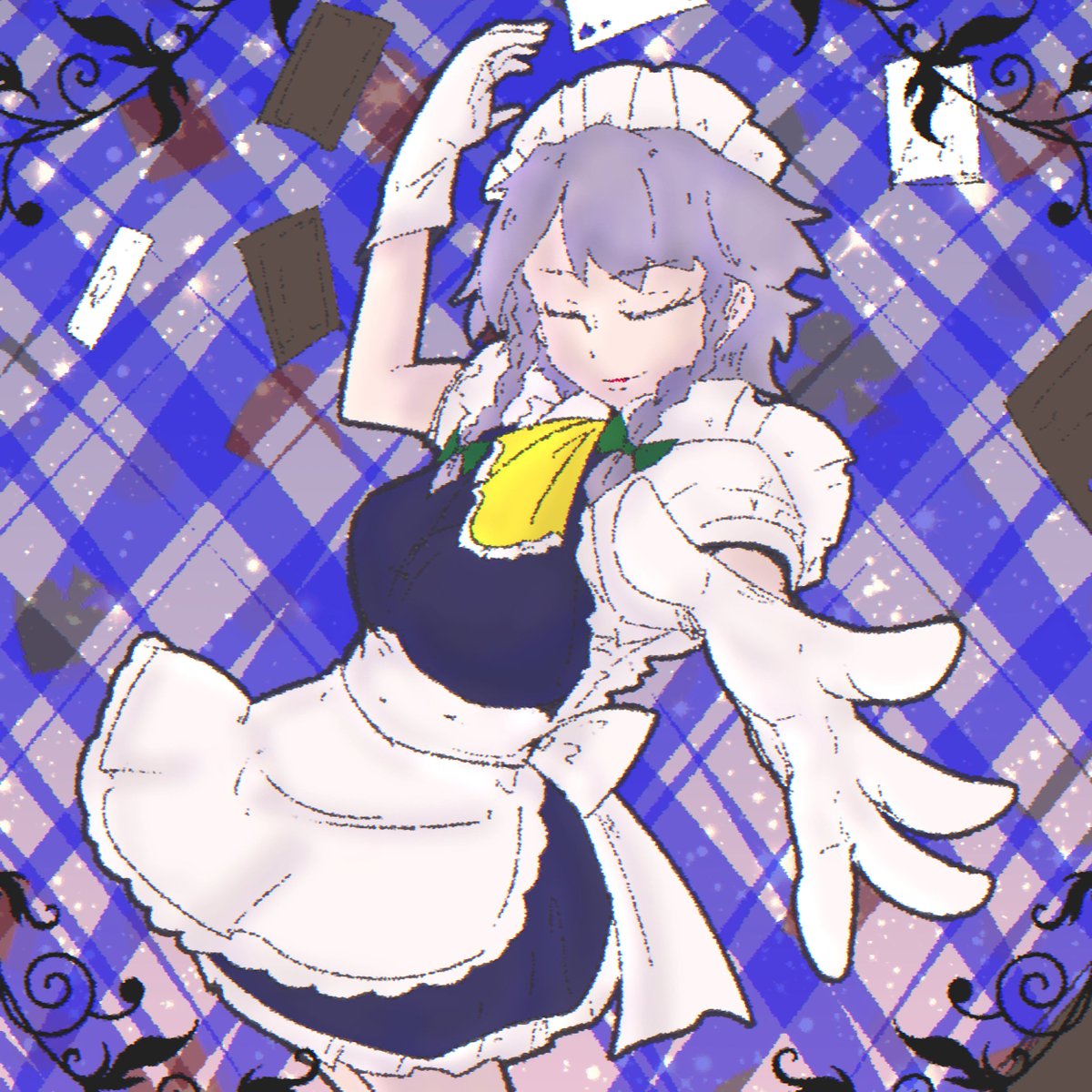 咲夜さん専用 咲夜さんを描きました 多分