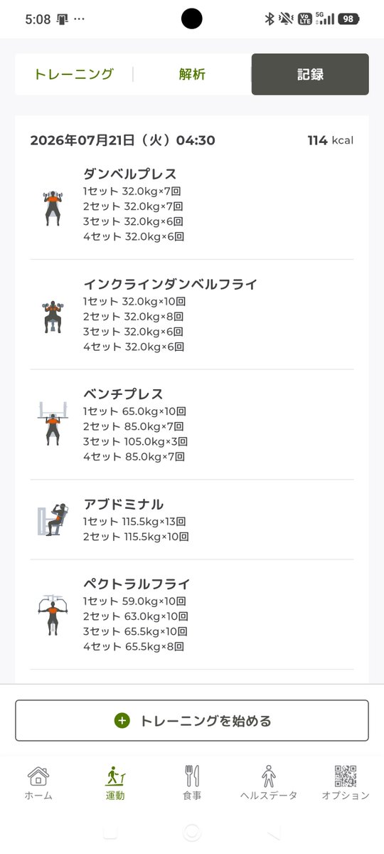 superclerk0830's tweet photo. 今日は胸トレしました(^^) https://t.co/aDzvhGpoEa