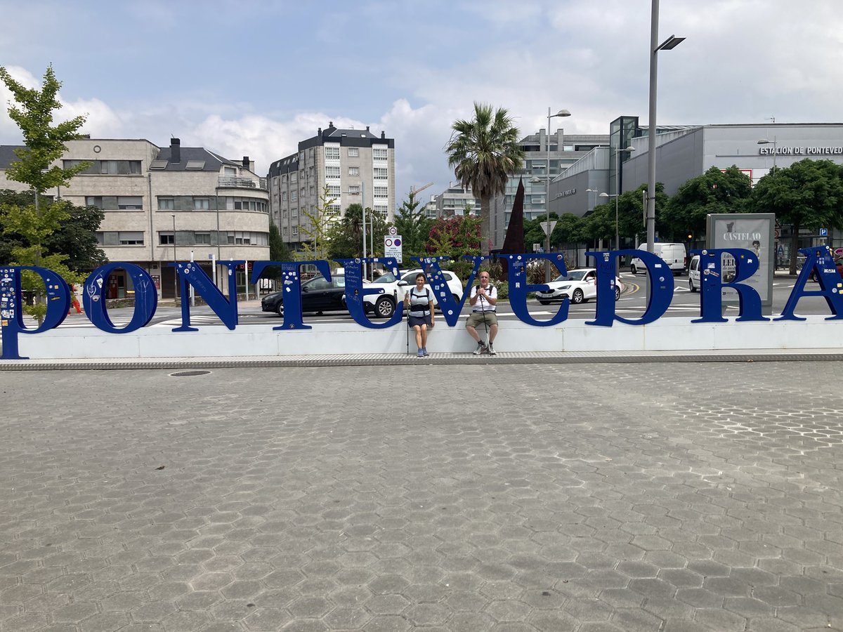 Kceres92's tweet photo. 3ª Etapa #CaminoDeSantiago: #Redondela - #Pontevedra 20 Kms. Celebrando la victoria de #España en el #Mundial2026 🇪🇸💪🙏 https://t.co/O0LwPRXAR4