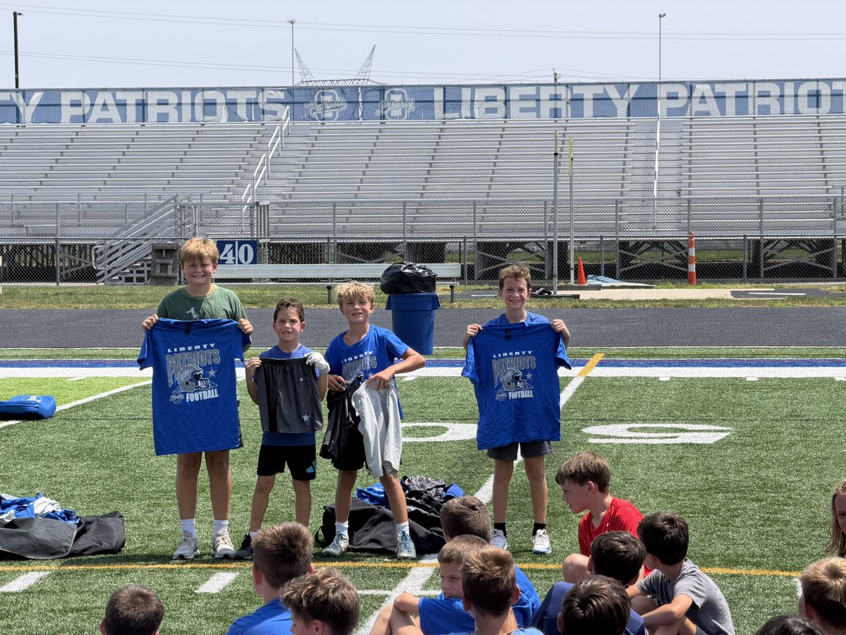 OlibFootball's tweet photo. Monday Camp Winners: 

Broad Jump, Punt, Punt Return &amp; Mr. Do Things the Right Way https://t.co/gBxXtv2bkj