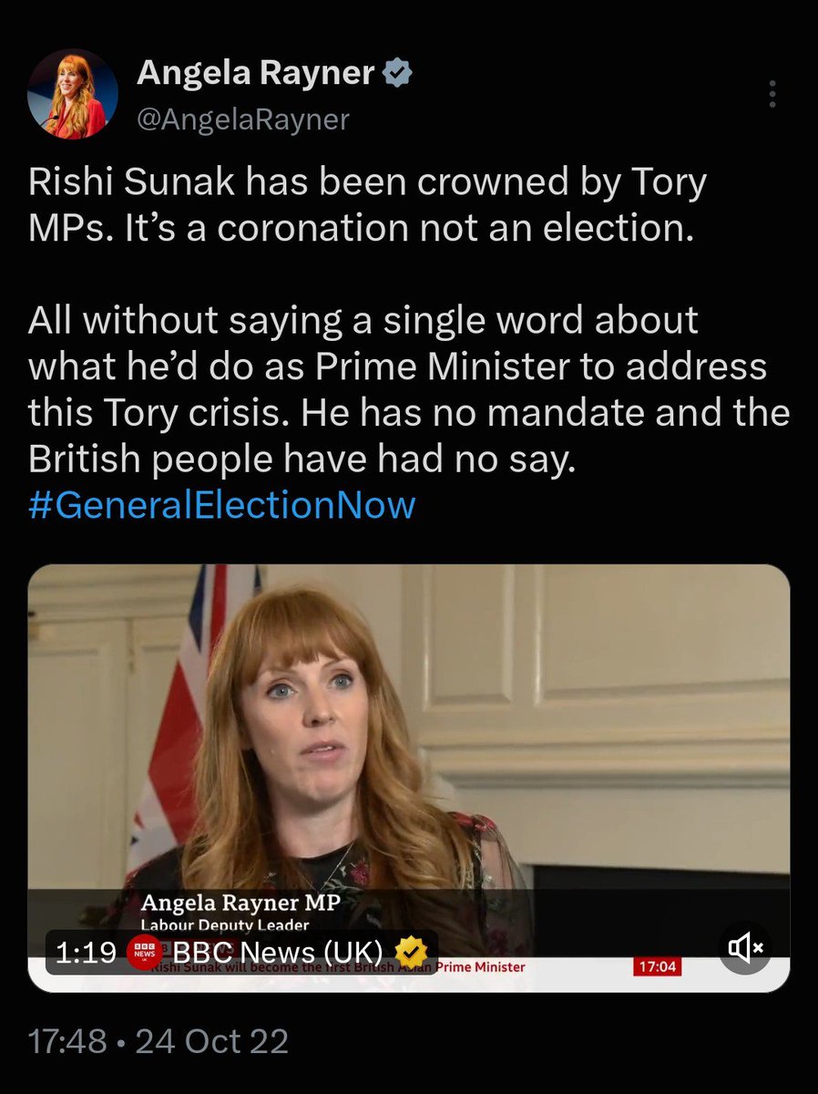 CnutII's tweet photo. @AngelaRayner Hey Angie, is it okay when your party do it? https://t.co/0iQYgEDhQD https://t.co/y2AUZKGk8P
