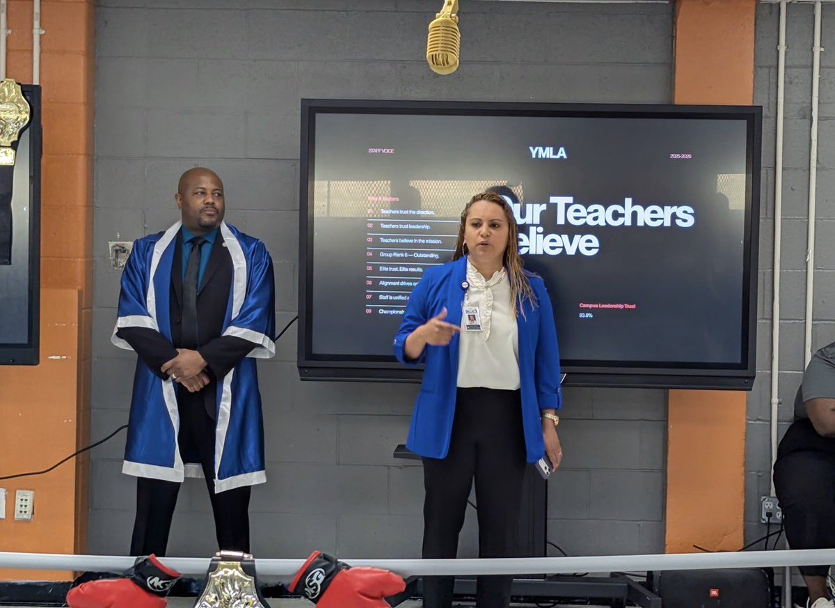 Gray_Ed7's tweet photo. We didn’t come back to repeat last year.
We came back to surpass it.
Gladiator Creed: Championing Excellence: From Growth to Glory.
The climb continues.
🥊 Every Gladiator is a Champion.
@RubyGarzaDISD @LauraRubioGarza @Region1DISD
#YMLA #GrowthToGlory https://t.co/02Yl8FxbVC