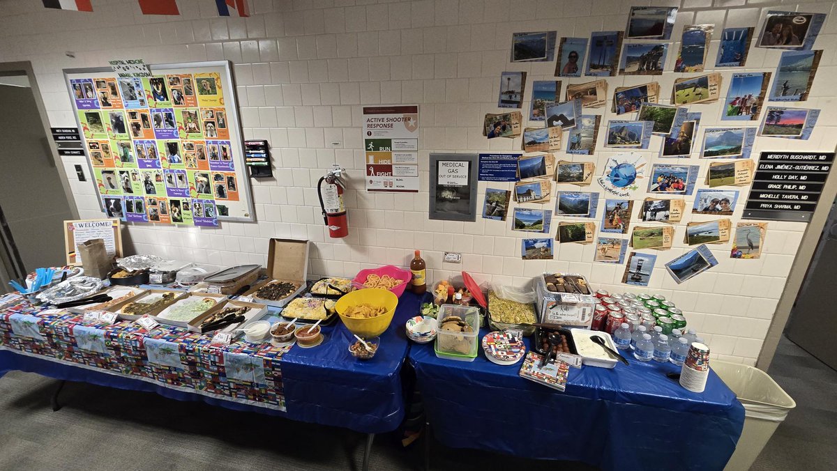 UTHealthHospMed's tweet photo. Our 3rd Annual International Potluck was a wonderful celebration of the cultures, traditions, and flavors that make the Hospital Medicine community so special! 🌍🍽️ Thank you to everyone who helped make this event such a success! #HowWeHospitalist #UTHealth #Potluck #HospitalMed https://t.co/3vnWpQgwlu