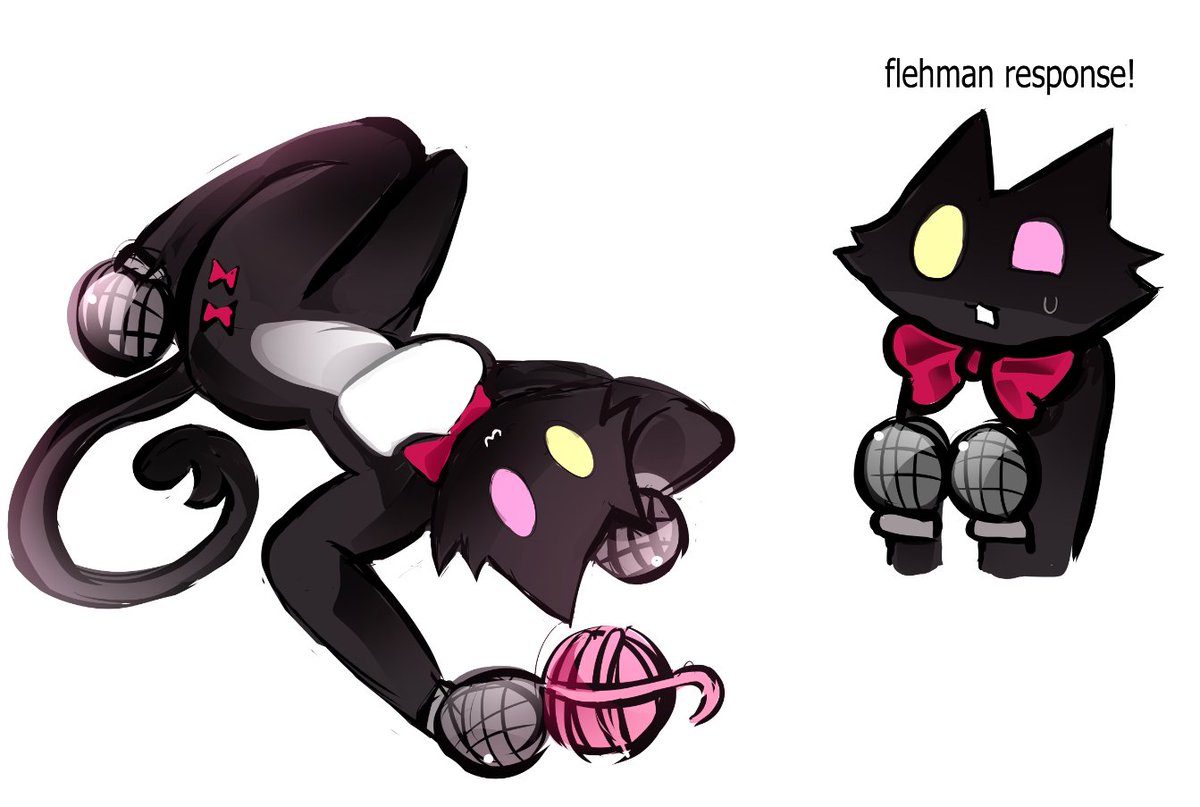 vanillaclemmie's tweet photo. i cant stop drawing this cat. :: #pluey #deltarune #miketwt https://t.co/V45zFwOMCU