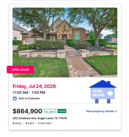 TexasTierRealty's tweet photo. Open house this Friday from 11am to 1pm!

Learn more about the home and be sure to come see it in person: https://t.co/sqRb7gHIj8

For questions contact Yasir at (281) 407-1670. https://t.co/yiZqKpltII