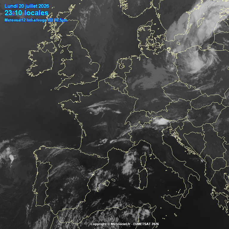 meteo_sitges's tweet photo. Last #Meteosat IR 10.8µm via @eumetsat https://t.co/9MdiH58jVP