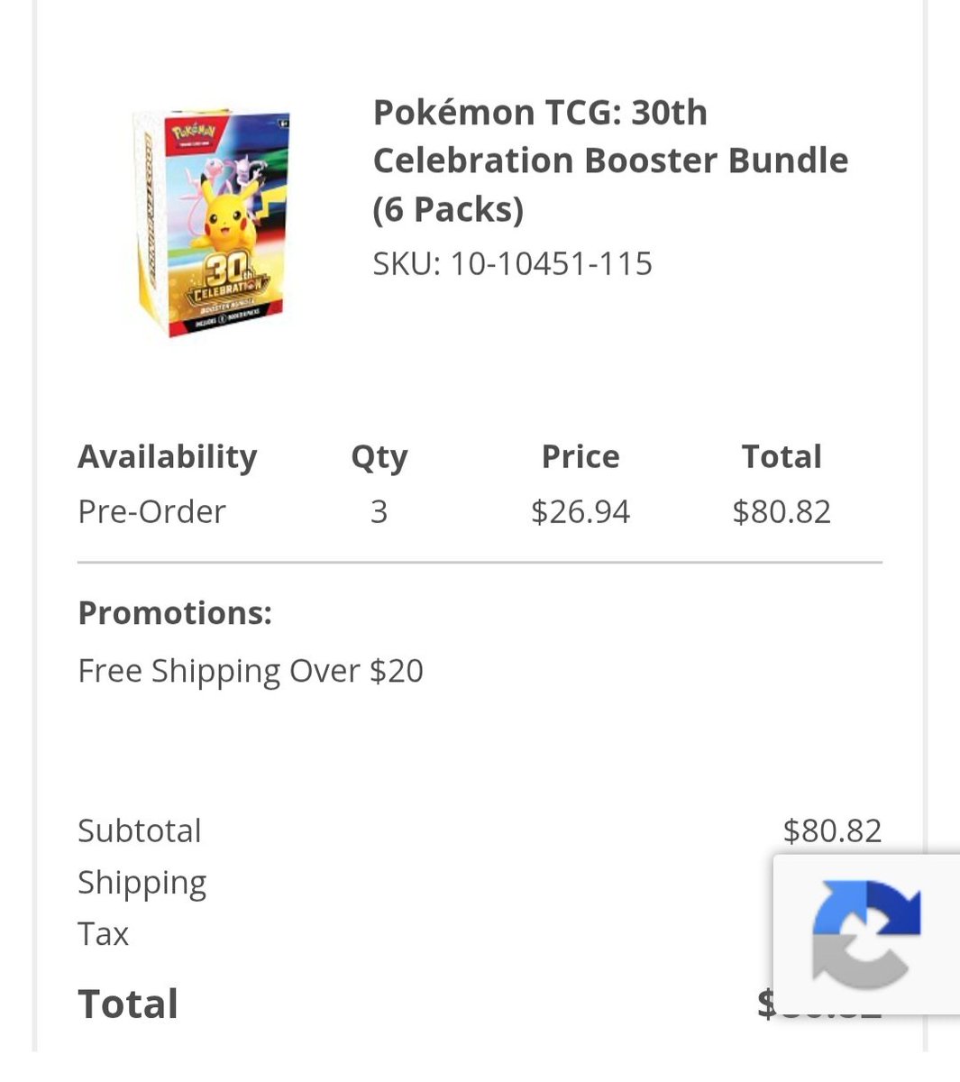 JennyOkesson's tweet photo. @PokemonDealsTCG Appreciate you!! I've been so lucky lately because of your alerts ⚠️ thank youuuu! https://t.co/JwU74pDJi3