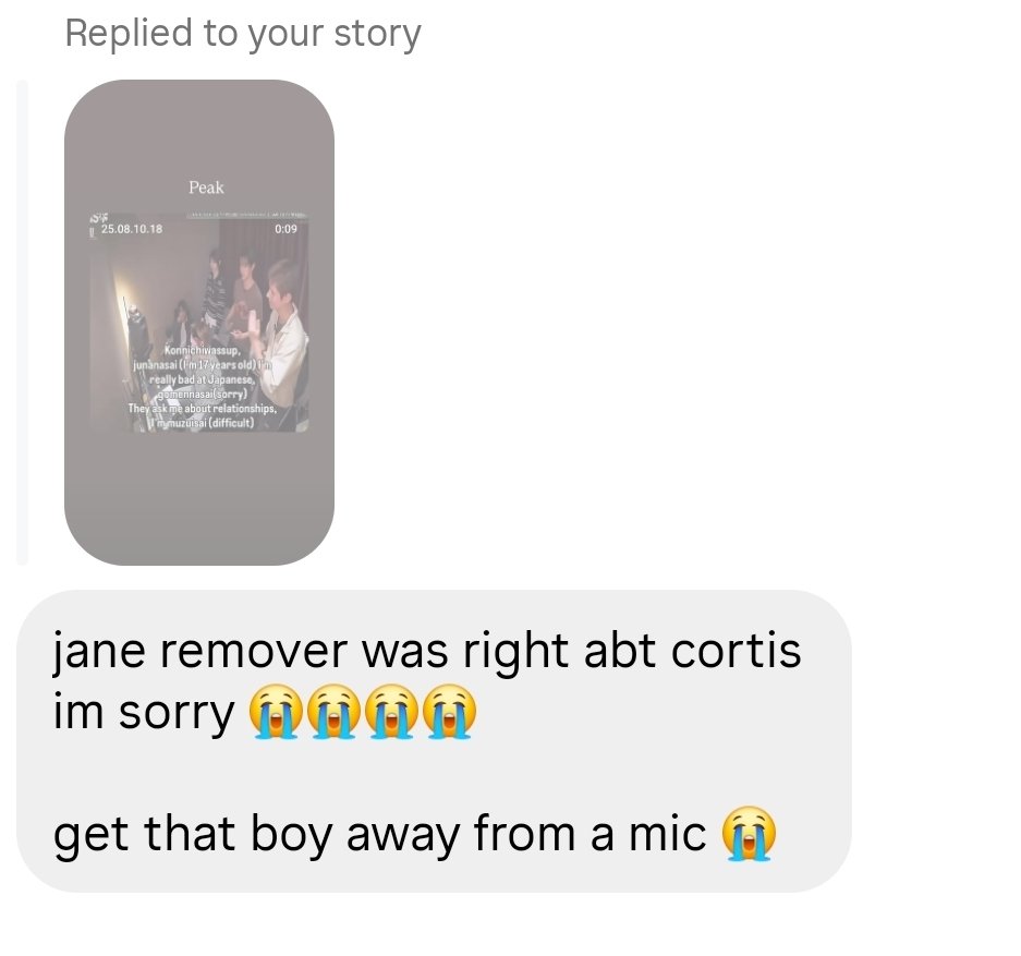 juliejoybox's tweet photo. I think it is weird if you dm someone just to say you don't like the music they listen to but idk https://t.co/JQ61LzIEQS