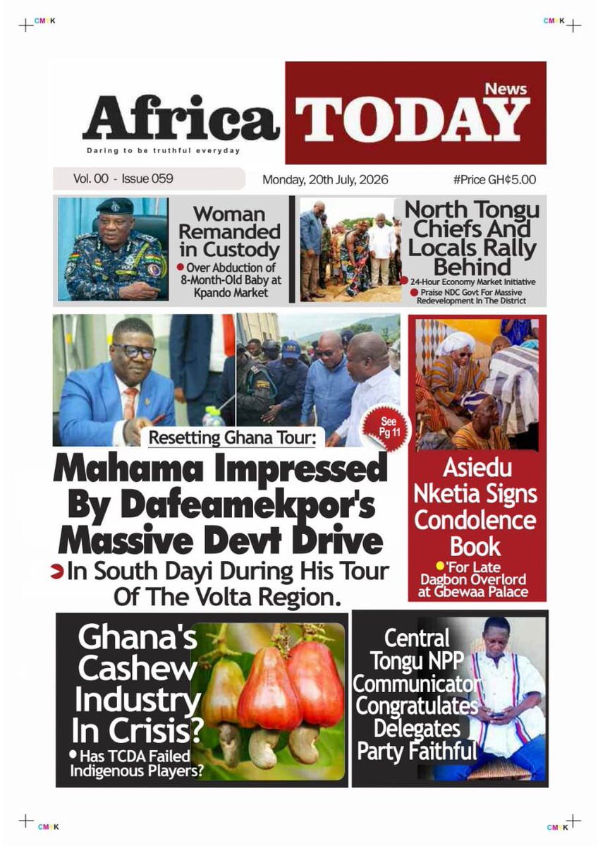 EnamKem's tweet photo. President Mahama impressed by Hon Dafeamekpor MASSIVE development drive in the South Dayi district. 
#southdayidevelopment 
#defeamokporthedeveloper https://t.co/nUakF4hzlb