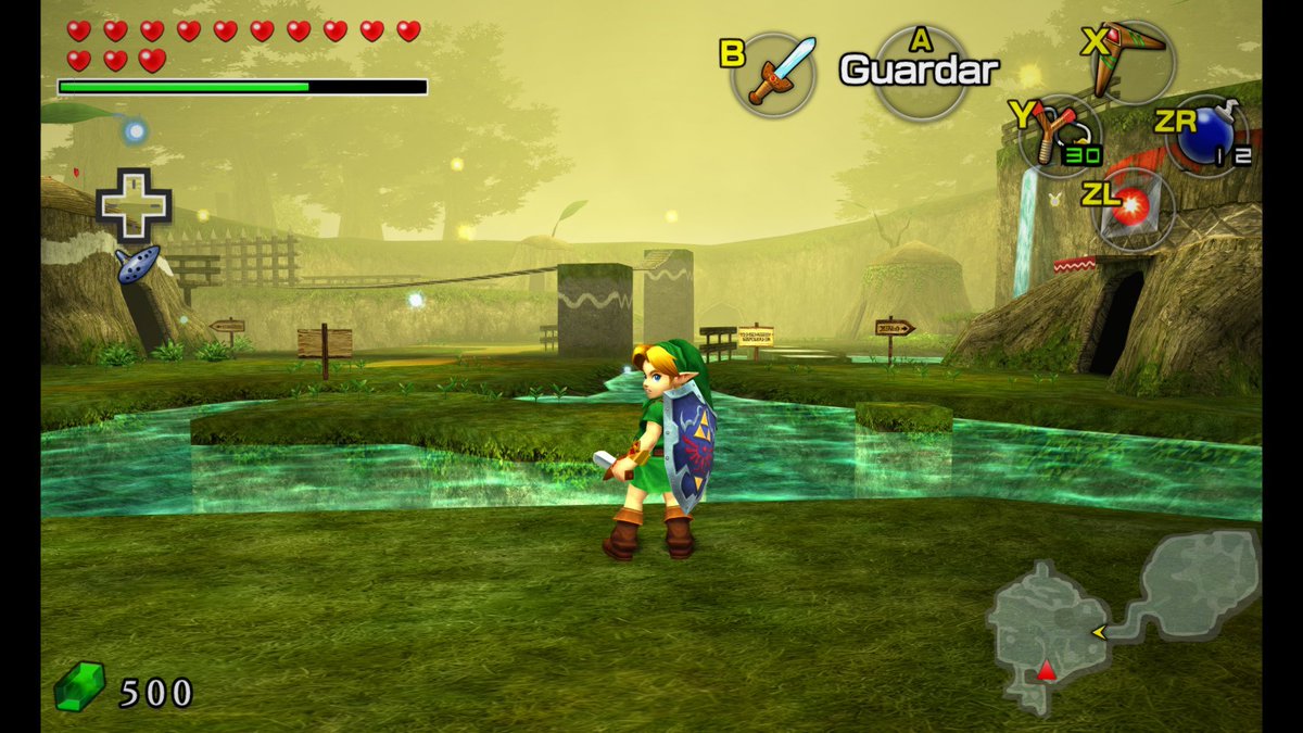 JVincentDev's tweet photo. Zelda OoT 3D + Single Screen Experience + 4K Texture Pack + PT-BR 

Jogando e fazendo a tradução da UI em 4K.

Projeto Incrível do @rlgcarrot https://t.co/alEcskx5Jj