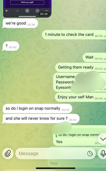 nihatceyni's tweet photo. Snapchat hacking fast hack on telegram channel. ‌I hack all social media recovery and access to iCloud, let’s spy her now ans check what she got on her eyes 👀 only.
 
FOR FASTER TRACK DM NOW 👇👇👇
https://t.co/ZidlJroiKb https://t.co/11BMPJW9b0