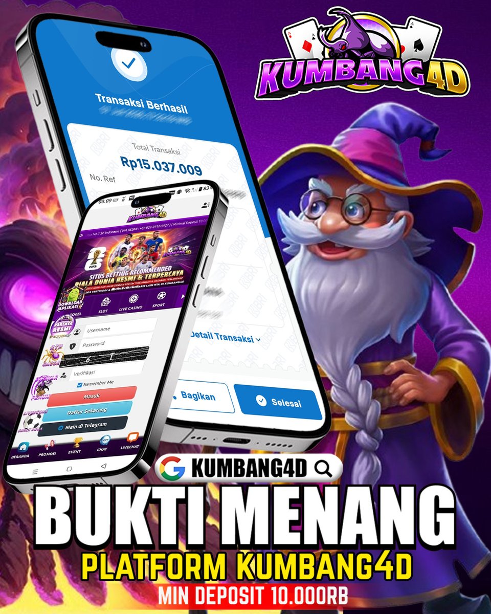 kumbangGacor's tweet photo. KUMBANG4D SITUS ONLINE TERPERCAYA 2026
https://t.co/mg75kQWjuh
✅PROMO TERBARU KUMBANG4D✅
🔥BONUS NEW MEMBER 20%
🔥BONUS DEPOSIT 10%
#kumbang4d #kumbang4dlogin #kumbang4dsport #VirgendeFátima #virałpost #virushka #BitcoinHalving #Bitkoin #dummypiece_stalinbro https://t.co/Xc7yHMjs1z
