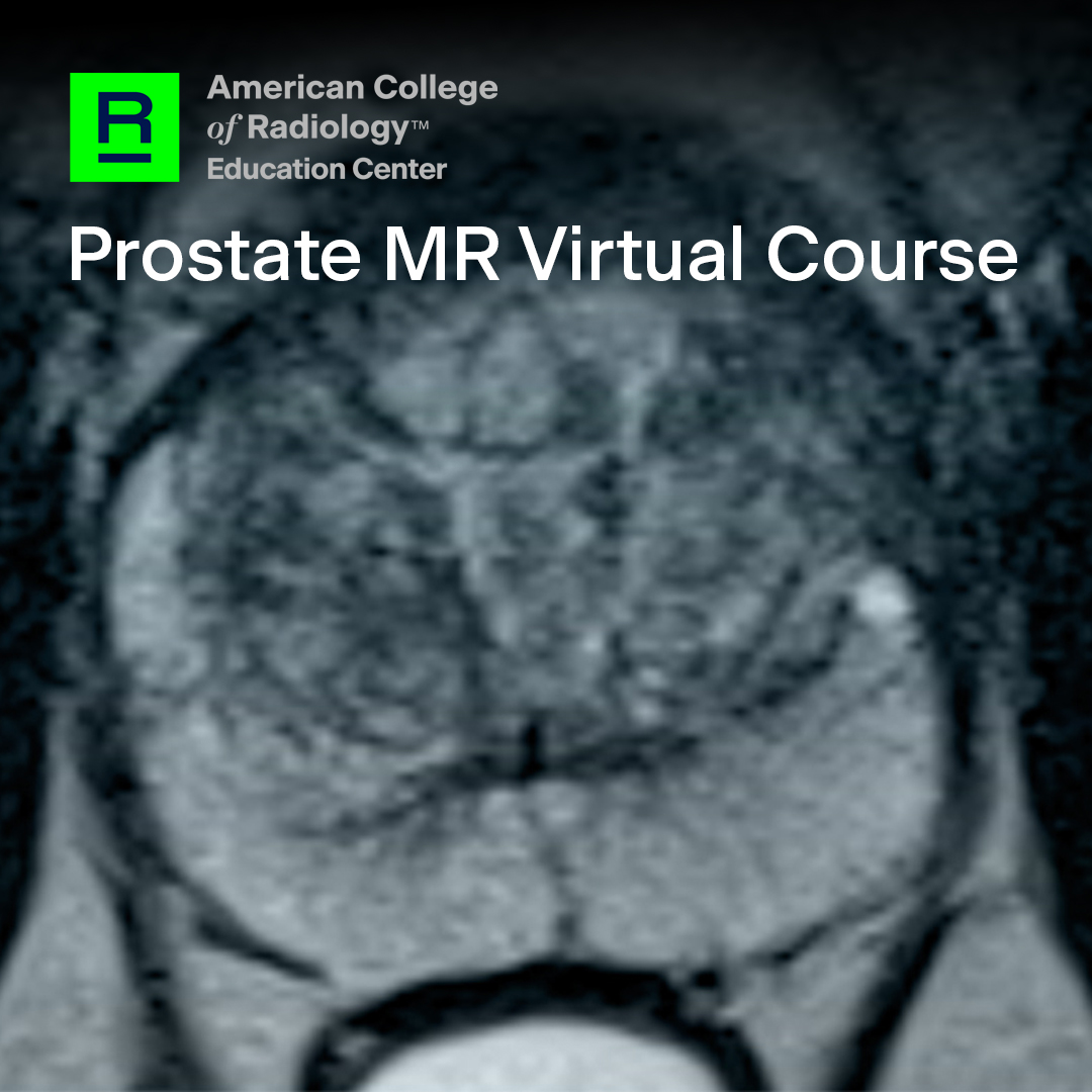 RadiologyACR's tweet photo. Elevate your expertise in #ProstateMR imaging w/ our immersive virtual course. Dive into the most challenging prostate cases, enhance your skills, & expand your knowledge – all from the comfort of your own home or imaging facility. Join us in Aug: https://t.co/Hmbr9P09Uj https://t.co/32kSNnXYPz