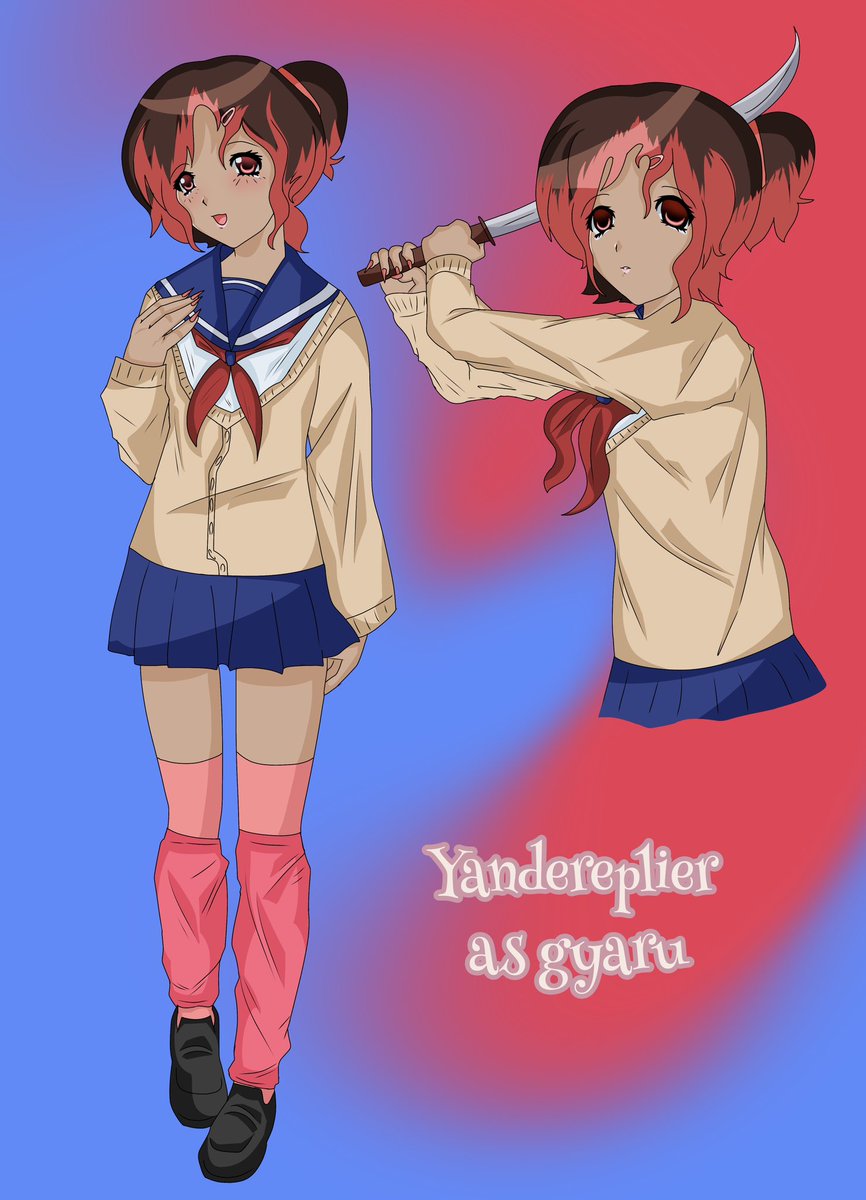 LostCaused_'s tweet photo. Yandereplier if she was a gyaru
#marktwt https://t.co/Tblg8bdZT5