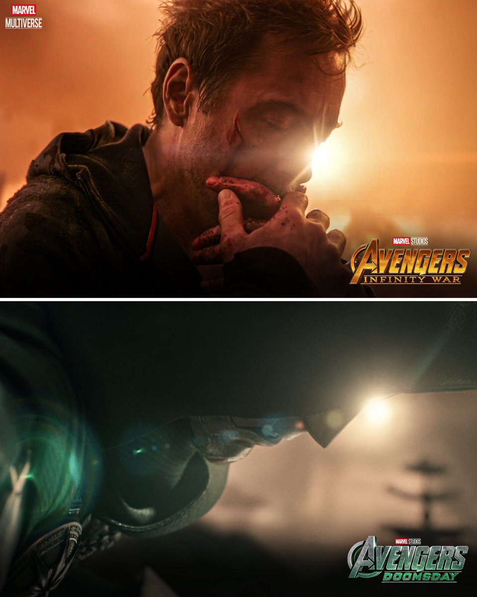 MarvelMultive's tweet photo. “You either die a hero, or you live long enough to see yourself become the villain.”

#AvengersDoomsday https://t.co/fn7DiJM9hG