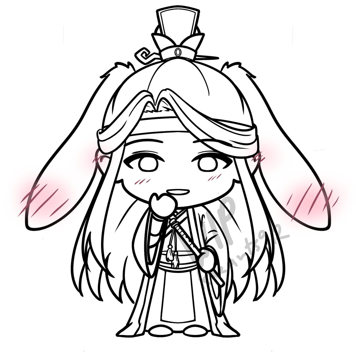 Kaearts912's tweet photo. Why r u blushing, Sect leader Lan?
#mdzs #LanXichen https://t.co/t0uM3zKki6