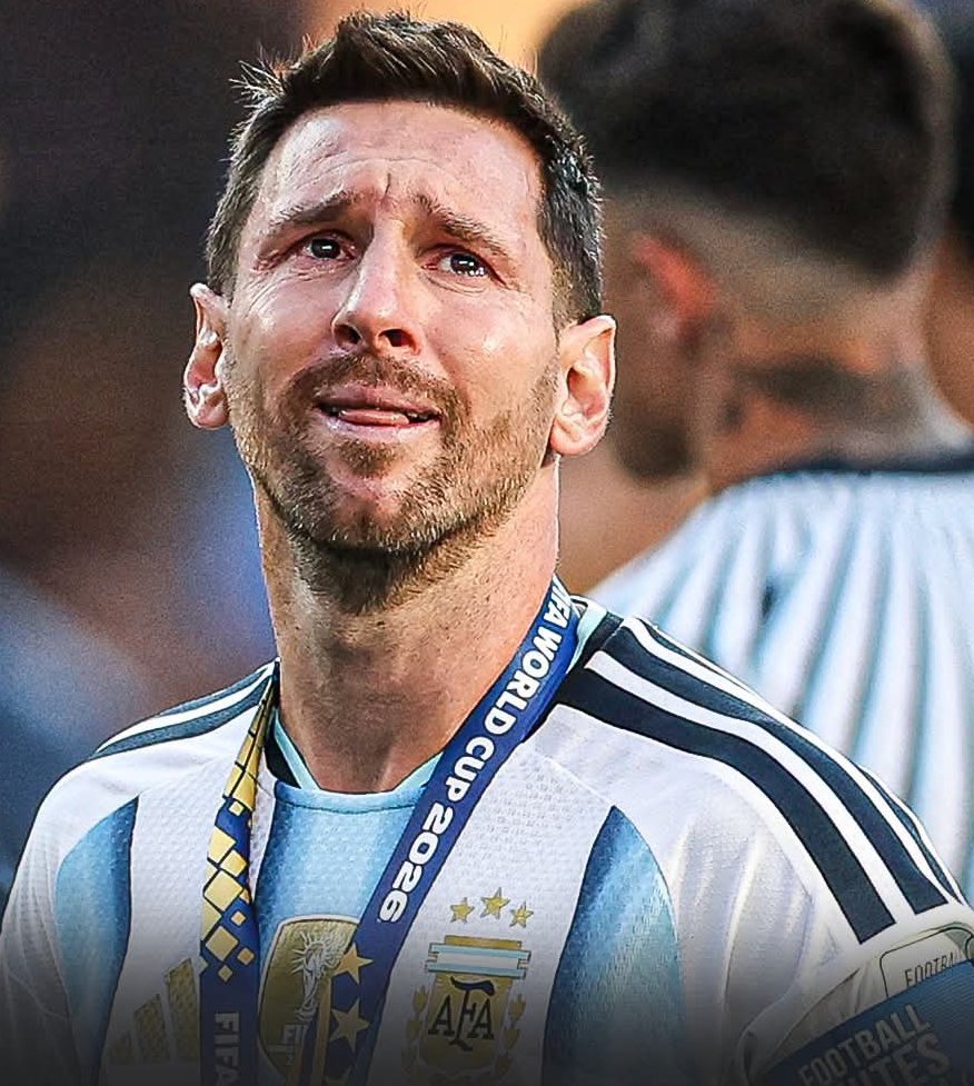 CrystaledLumen's tweet photo. Was Messi bleating or crying here? https://t.co/O3qGbw2tNs