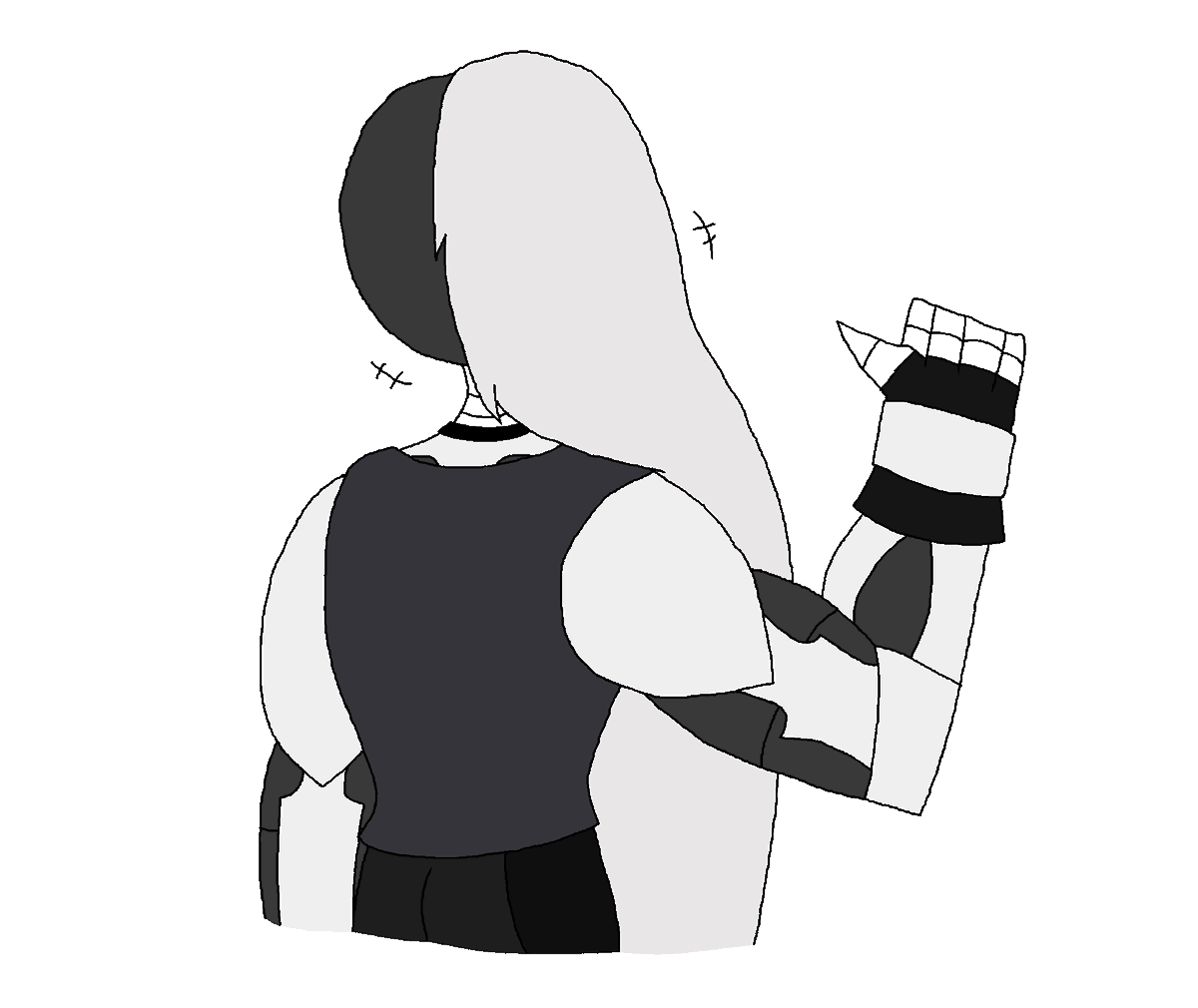 ShyshinyO's tweet photo. @BelzebAnimation Tengo varios pero aca uno,Zeckoy (tambien conocido como Zeck),mi super soldado todo metalero (ya se que se parece a Ghost,ya se) https://t.co/5oofQf9Cae
