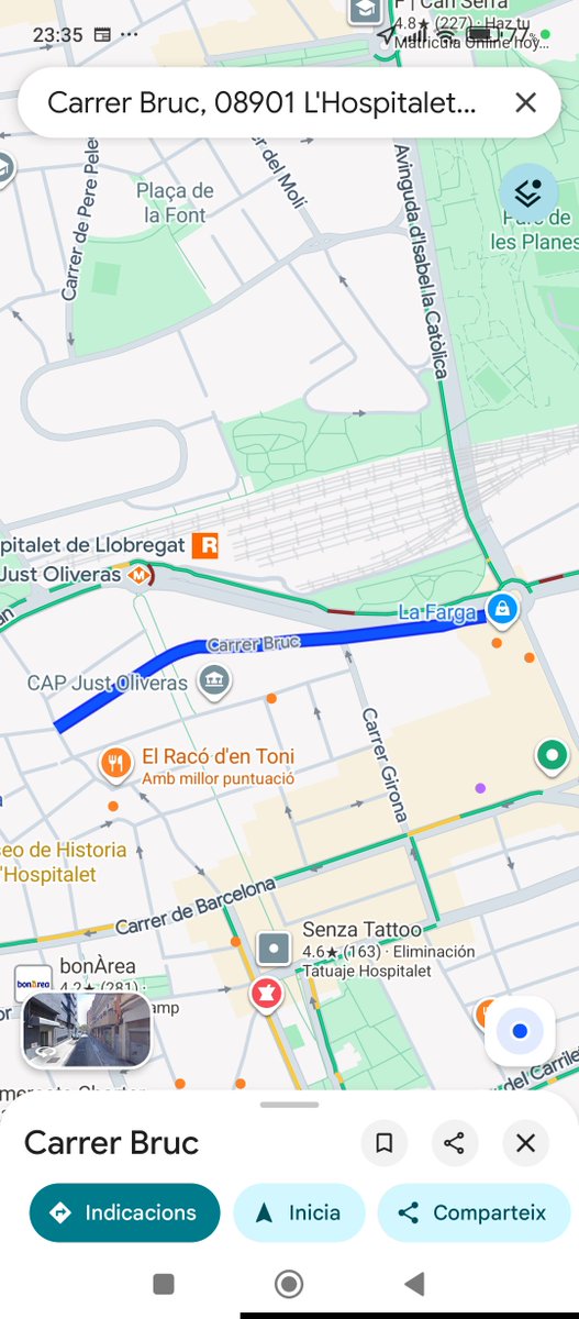ireneuc's tweet photo. El carrer Bruc rep el nom de la població montserratina on va tenir lloc la coneguda batalla llegendària del timbaler del Bruc. Amb tot, aquest carrer fins el 1917 es coneixia com a Camí de Sant Joan i va ser rebatejat amb la urbanització de la Rambla Just Oliveras. #HistoriaLH https://t.co/RcAvSSzw1r