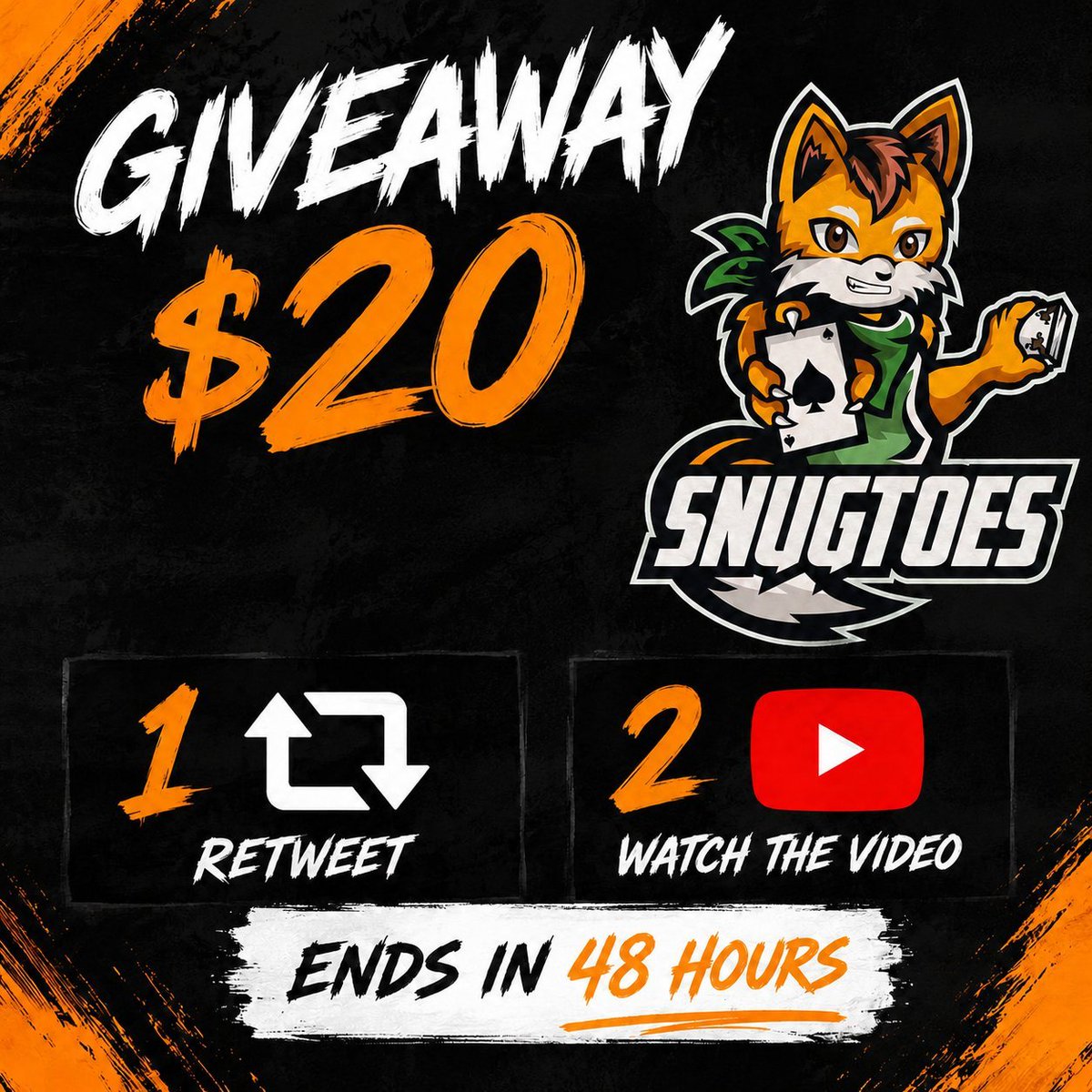 Snugtoes_'s tweet photo. 🐱20$ CRYPTO #GIVEAWAY🐱

-Retweet
-Watch Video:
https://t.co/dOp7hdHRw1

🐱Ends in 48 Hours🐱 https://t.co/j8R6mUU70x