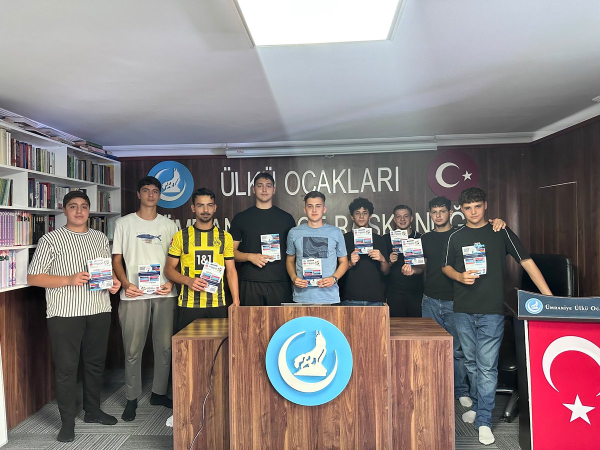 Ocakumraniye's tweet photo. Ümraniye Ülkü Ocakları İlçe Başkanlığı olarak, İsmail Gaspıralı Ortaöğretim Yaz Gelişim Programı kapsamında ODAK2023 ve BilgiOcakta tabanlı eğitim faaliyetlerimizi başarıyla gerçekleştirdik.

#ÜmraniyeOcak https://t.co/Zo5U020S8e