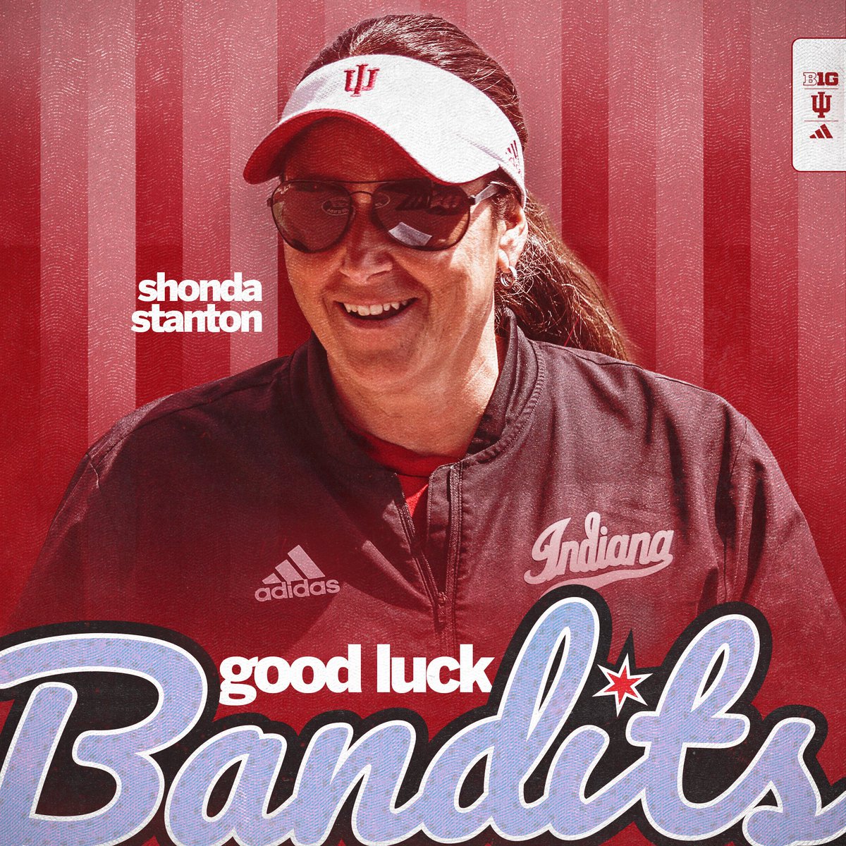 IndianaSB's tweet photo. Good luck to Coach Stanton &amp; her @AUSL_Bandits as they enter postseason play!

The No. 2 Seed Bandits will play on Thursday at 9 PM ET in the play-in game for a spot in the championship series this weekend. https://t.co/P7Vbk0bAHn