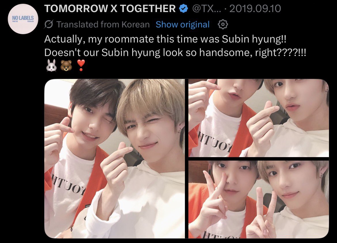 soobeomee's tweet photo. roommate. https://t.co/qUTT0R9hrU