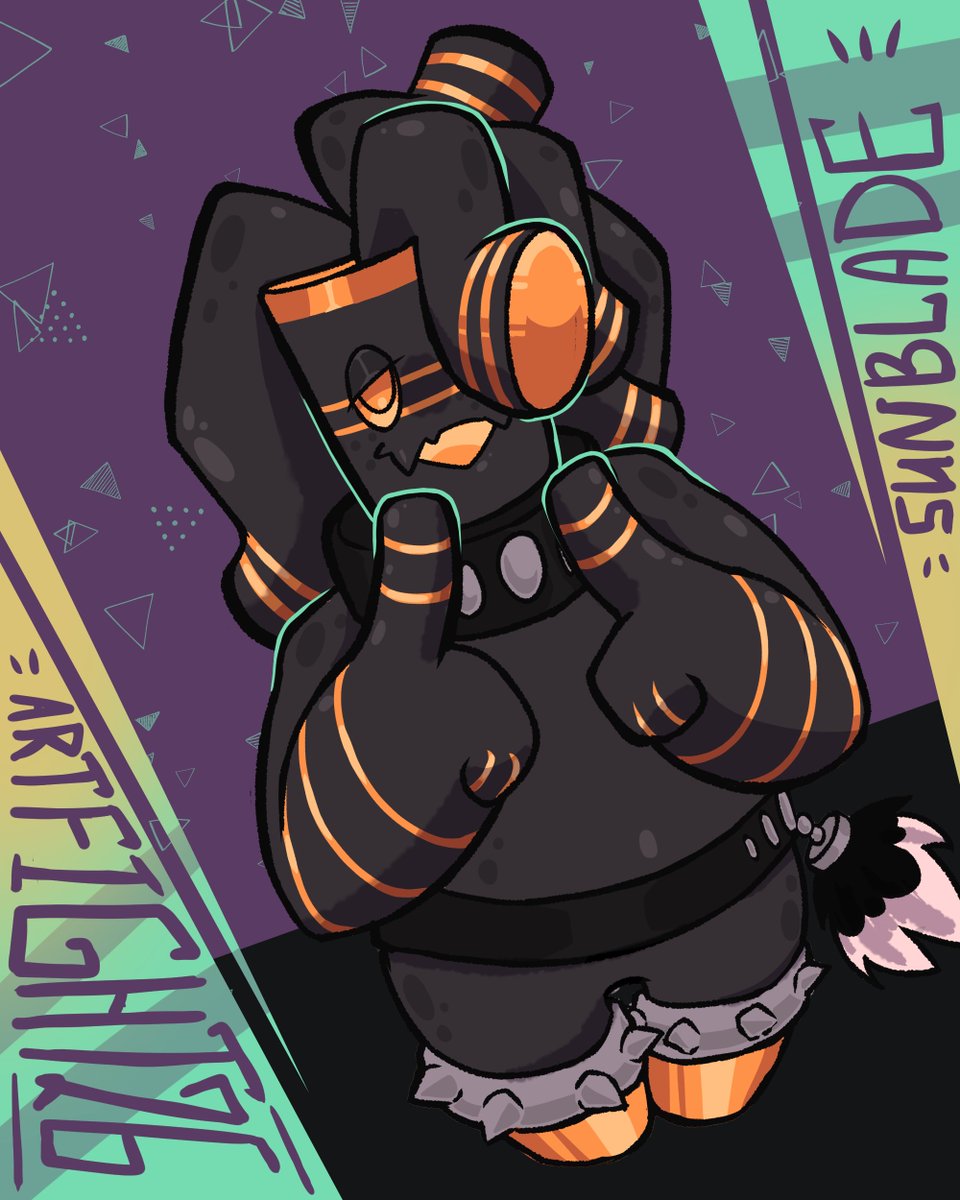 sunblade_draws's tweet photo. Attack for @ASleepymystery 
#artfight #digitalart #artfight2026 #oc #artfightattack #artfightteamcomedy https://t.co/9gUsswNVDq