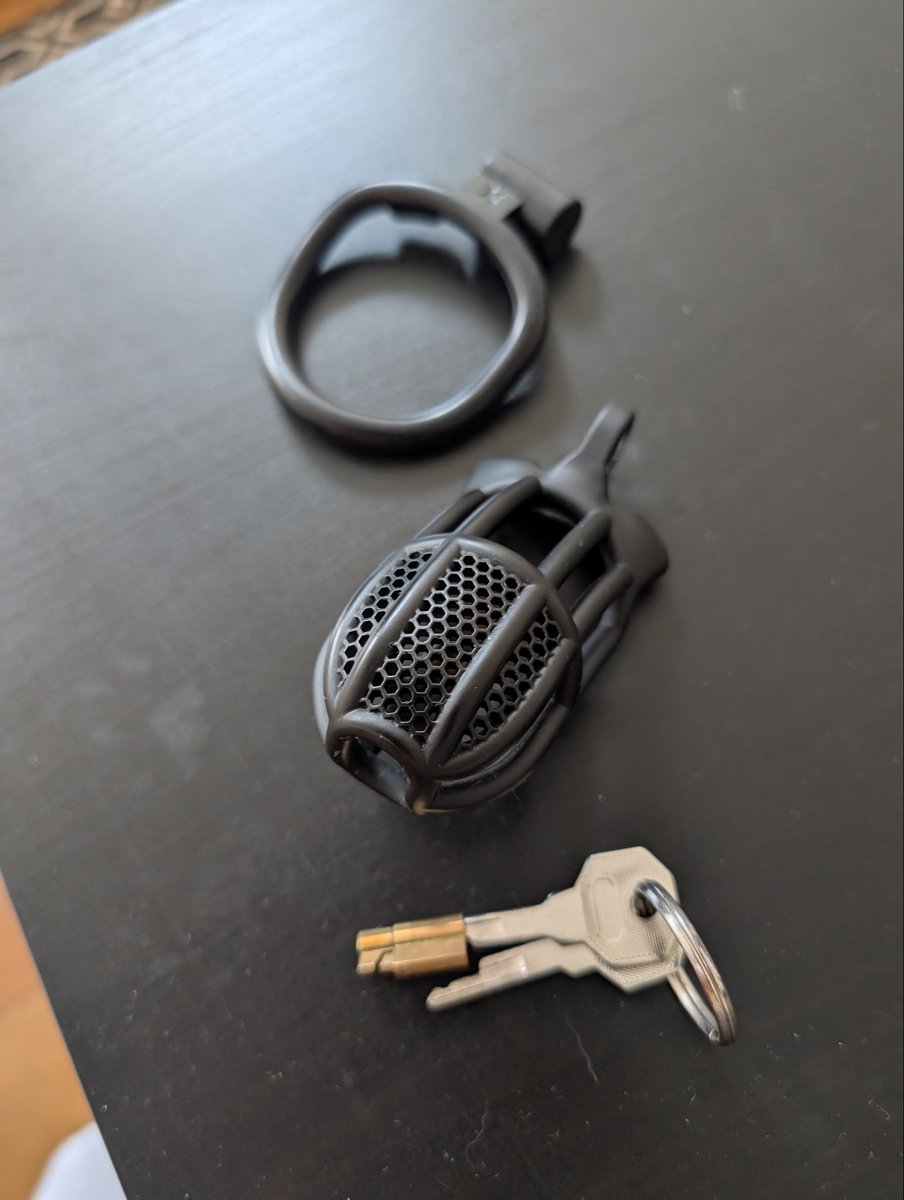 deactivated369's tweet photo. Who can I lock up in this? I will be your keyholder for 2 weeks 🔐 https://t.co/HQMlSpdmts