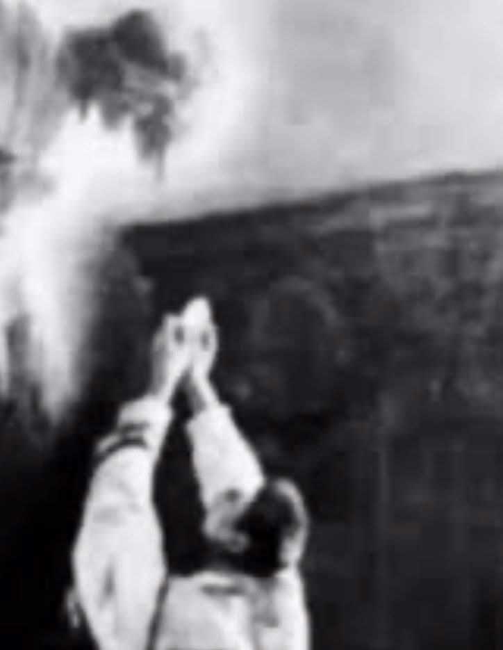 SecretFire79's tweet photo. A miracle in a photograph!🇻🇦

Take a good look at this miraculous photo. It was taken in 1932, during one of the first Masses of a young German priest.

Here is the testimony of the old Priest Franz Keiser, German.

“This image is not a painting but a real photo.  It is a grace that was given to a German priest, on the third day after his priestly ordination, on August 29, 1932.
Neither the priest who celebrated, nor the brother who served the Mass, nor his brother who took the photo saw what this shows in the most wonderful way.  I know the priest who was given this grace and also the most precise circumstances and responded for its accuracy, as well as for the authenticity of the event.”

This image shows in plain sight what happens at each Mass, the renewal of the Sacrifice of the Cross.

For it is attested of him,
“You are a priest forever, according to the order of Melchizedek.”

Hebrews 7:17🇻🇦🕊️