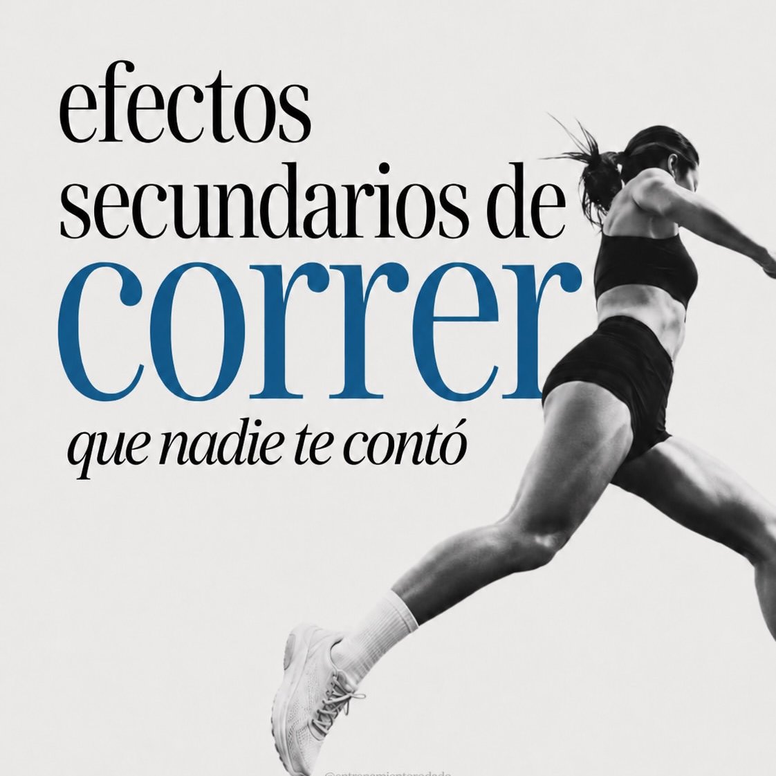 TheViewBox_Tv's tweet photo. Muchos empiezan a correr para sentirse mejor, perder peso o despejarse. 

Pero con el tiempo, empiezan a cambiar muchas más cosas de las que esperaban. https://t.co/wI7q2aws5I
