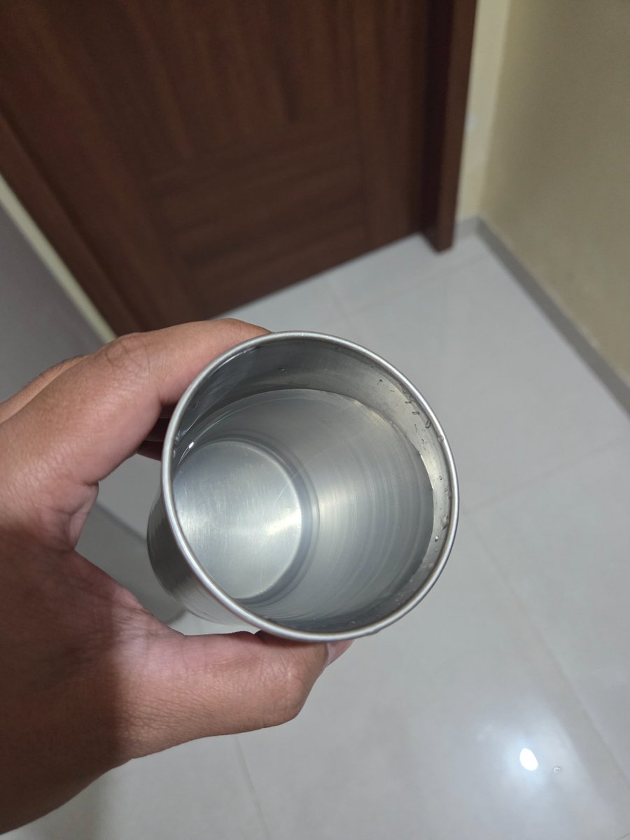 rohit1362's tweet photo. @KentROSystems Paying ₹6,000+ a year only to get water like this? If the purifier has built-in filter sensors, why doesn't it stop dispensing unsafe water? And how can customers verify the filters are genuine? Feels like you're playing with people's lives. https://t.co/prDwlmTTTa