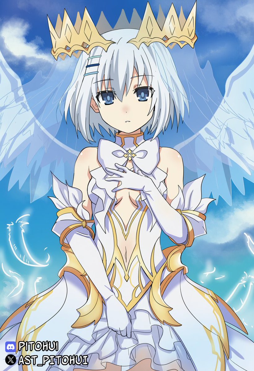 ast_pitohui's tweet photo. Origami Tobiichi Angel 🤍

#DateALive https://t.co/4lCiG2bgTm