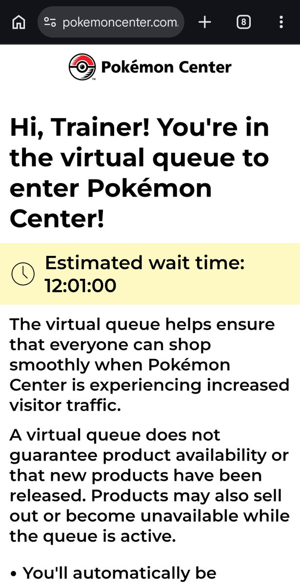 J_ORDUNO's tweet photo. @PokemonRestockr What a joke 🤣 https://t.co/Rh0z0zX0Eg