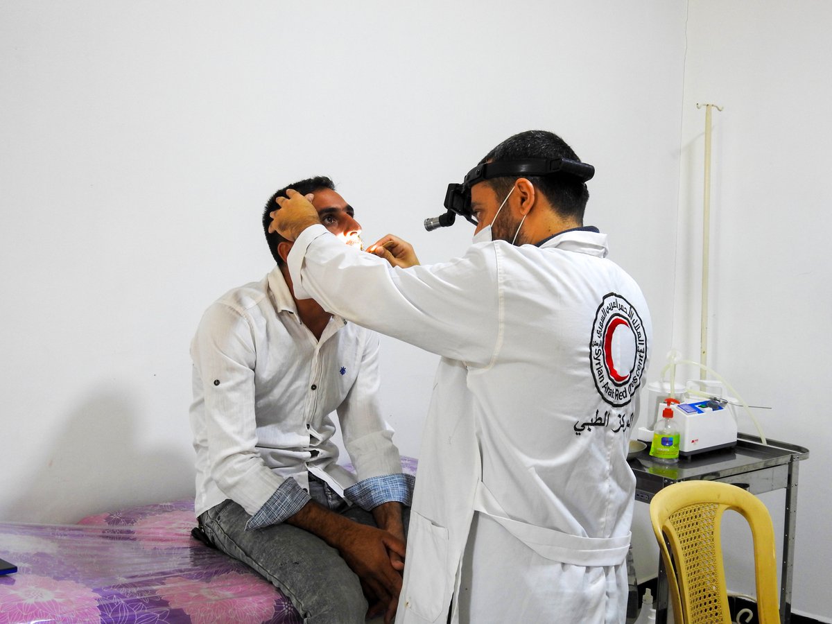 SYRedCrescent's tweet photo. Near Al-Rastan in rural #Homs, a #SARC clinic delivers emergency, specialized, laboratory, radiology, maternity, and pharmacy services, easing healthcare access and transportation costs for vulnerable families, with support from @eu_echo in #Syria. https://t.co/RsSJcmY7FY