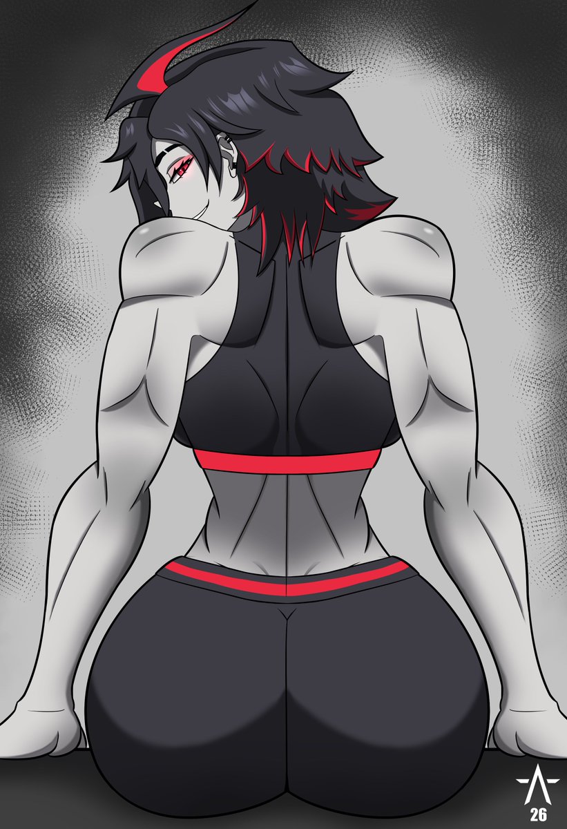 Samaritan_TV's tweet photo. "Oh? Catching a glimpse of my pre-workout session? Take a good look before it's gone sweetie~"

Finally finished this piece for @Melizande. Enjoy some voluptuous back muscles~

Alts will be posted below ⏬⏬. NSFW versions will be posted later.
#made4mel https://t.co/PucWNTrn7L