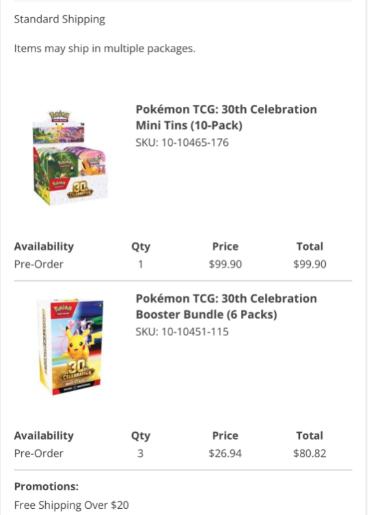 Pokemon TCG Restocks & News tweet media
