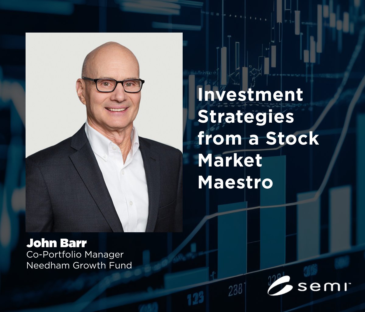 SEMIconex's tweet photo. Investment Strategies from a Stock Market Maestro 📈  

John Barr is a Co-Portfolio Manager of the Needham Growth Fund and Portfolio Manager of the Needham Aggressive Growth Fund. But, before moving to Wall Street, Barr spent 14 years in EDA, an experience he credits as foundational to everything he does today. 

Julie Rogers, Executive Director of the @ESDAlliance, spoke with him to find out more about how he stays on top of the everchanging investment landscape and his "Hidden to Quality Compounders" investment process.  

Discover how his experience in the EDA industry informs his investing: https://t.co/P9mOAmauS2

#Semiconductors #Investing #StockMarket #EDA